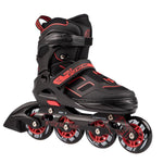 Skrituļslidas NA14174 A BLACK-RED SIZE M IN-LINE SKATES NILS EXTREME