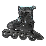 Skrituļslidas NA11002 BLACK / BLUE M (35-38) IN-LINE NILS EXTREME