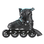 Skrituļslidas NA11002 BLACK / BLUE L (39-42) IN-LINE NILS EXTREME