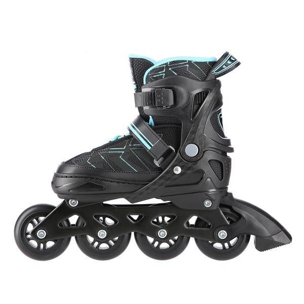 Skrituļslidas NA11002 BLACK / BLUE L (39-42) IN-LINE NILS EXTREME