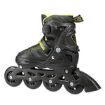 Skrituļslidas NA11002 BLACK / YELLOW M (35-38) IN-LINE SKATES NILS EXTREME