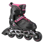 Skrituļslidas NA11002 BLACK/PURPLE M (35-38) IN-LINE NILS EXTREME