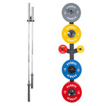 SIENAS TURĒTĀJU KOMPLEKTS STR28 BAR HOLDER + STR29 WEIGHT RACK HMS