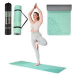 Jogas paklājiņš YM10 YOGA MAT TPE MINT HMS
