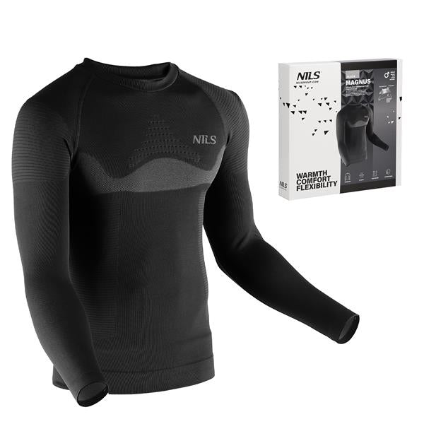 Termoveļa BTK0464 TOP THERMOACTIVE BLACK MEN'S L/XL MAGNUS NILS