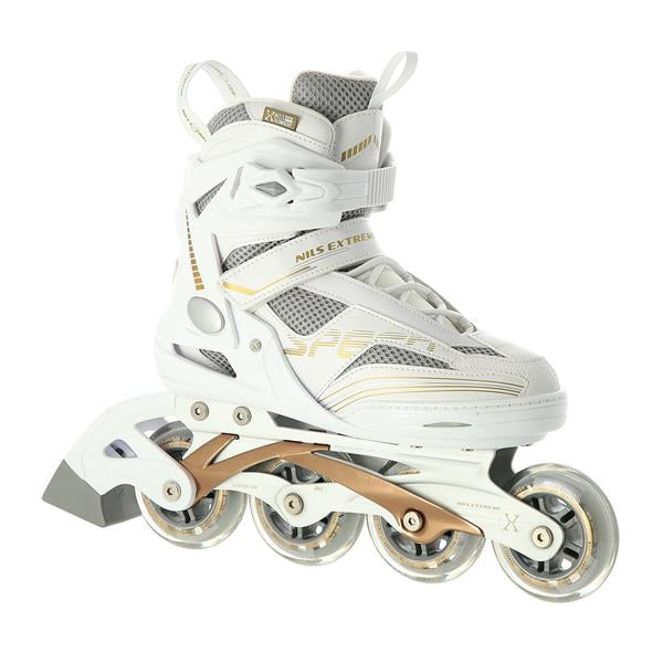 Skrituļslidas NA2150 WHITE SIZE 42 INLINE SKATES NILS EXTREME