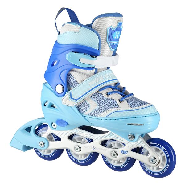 Skrituļslidas NA14198 BLUE-NAVY BLUE SIZE L (39-42) IN-LINE SKATES NILS EXTREME