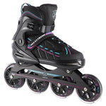 Skrituļslidas NA1128 BLACK-VIOLET M(53-38) IN-LINE SKATES NILS EXTREME