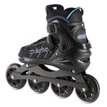 Skrituļslidas NA1128 BLACK-VIOLET M(53-38) IN-LINE SKATES NILS EXTREME