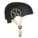 Aizsargķivere MTW001-1 HELMET BLACK-BEIGE SIZE M(55-58CM) NILS EXTREME