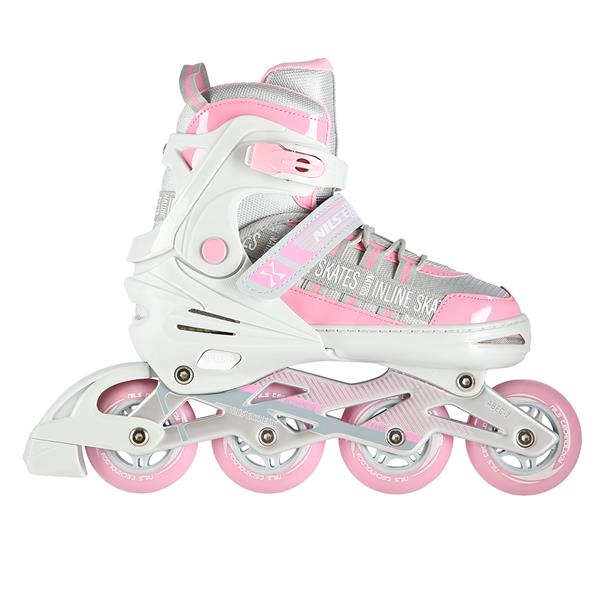 Skrituļslidas NA20004 BALTA IZMĒRS S (30-33) IN-LINE SKATES NILS EXTREME