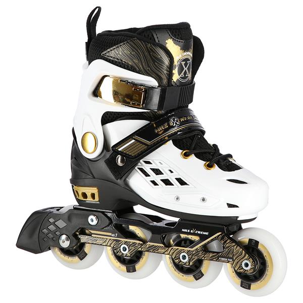 Skrituļslidas NA20004 WHITE SIZE L(38-41) IN-LINE SKATES NILS EXTREME