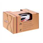 Aizsargķivere MTW210 WHITE-RED SIZE L (59-65CM) HELMET NILS EXTREME
