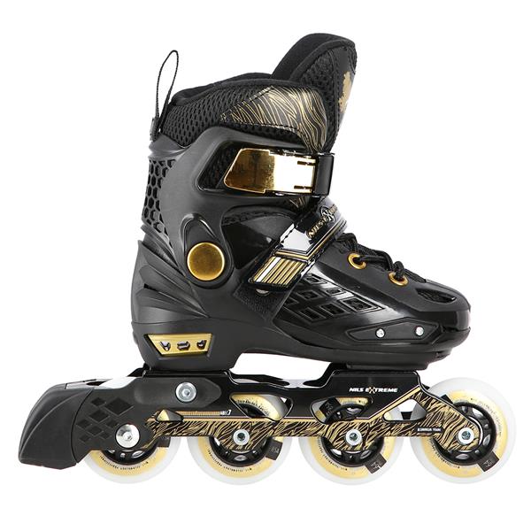 Skrituļslidas NA20004 BLACK SIZE L(38-41)   IN-LINE SKATES NILS EXTREME