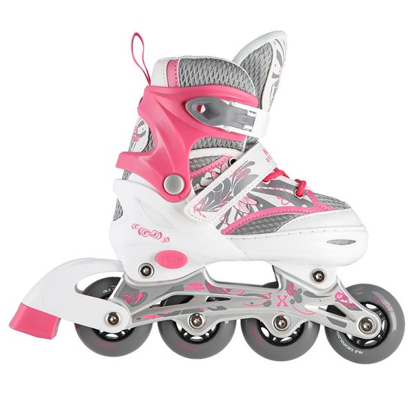 Skrituļslidas NA10602 PINK SIZE S (31-34)  IN-LINE SKATES NILS EXTREME