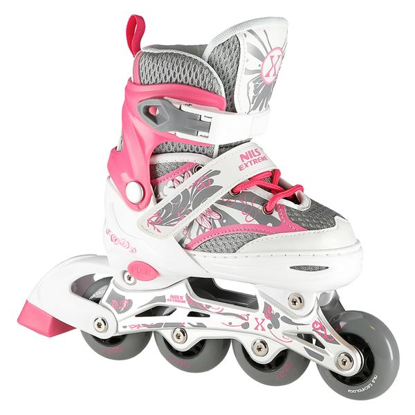 Skrituļslidas NA10602 PINK SIZE M (35-38) IN-LINE SKATES NILS EXTREME