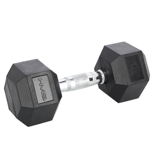 Hantele HEX PRO BLACK 10 KG HMS (1 gab.)