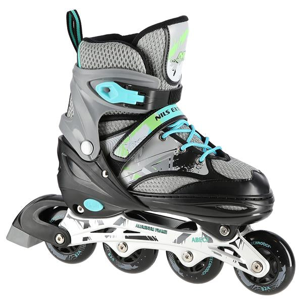 Skrituļslidas NA10602 BLACK IZMĒRS S (31-34) IN-LINE SKATES NILS EXTREME
