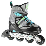 Skrituļslidas NA10602 BLACK IZMĒRS S (31-34) IN-LINE SKATES NILS EXTREME