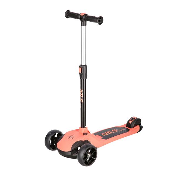 HLB122 LED PINK Skrejritenis NILS FUN
