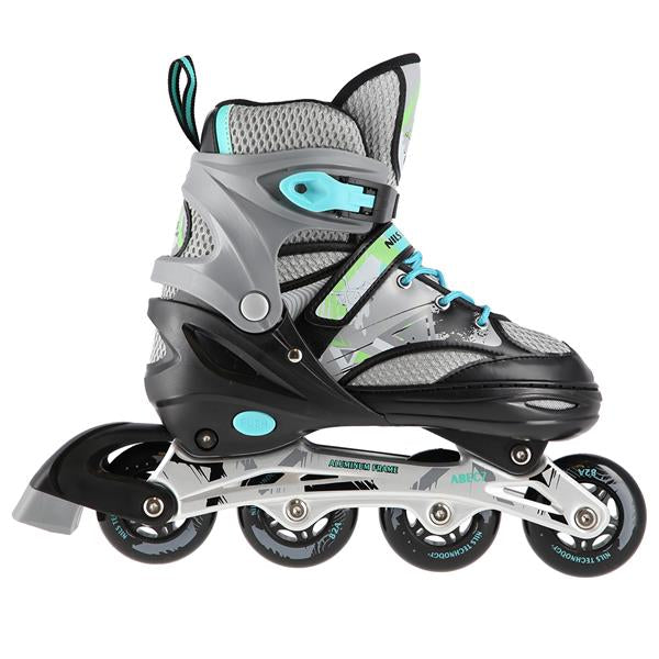 Skrituļslidas NA10602 BLACK IZMĒRS S (31-34) IN-LINE SKATES NILS EXTREME