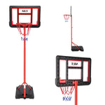 ZDK881A  Pārvietojams basketbola grozs NILS