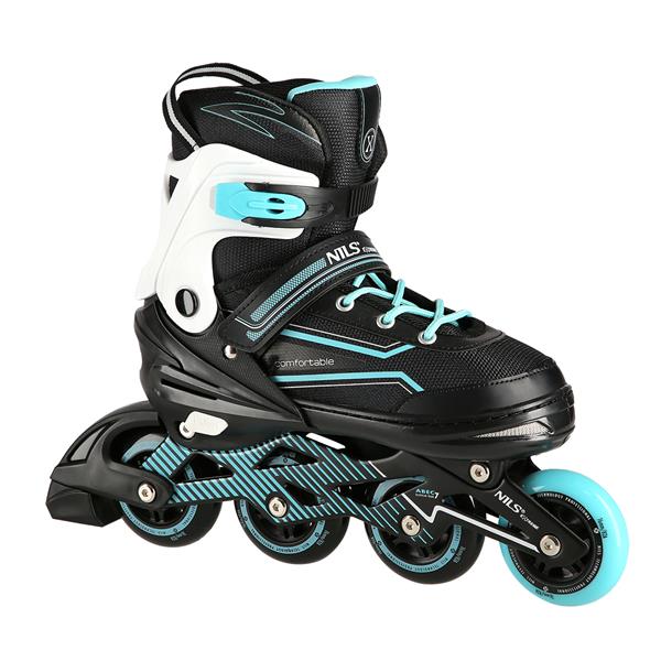 Skrituļslidas NA1169A TURQUOISE SIZE M(35-38) IN-LINE SKATES NILS EXTREME