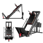 Trenažieris kājām CM20 LEG PRESS HACK SQUAT MACHINE 2 IN 1 HMS