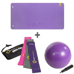 Fitnesa komplekts MFK01 VIOLET YB03 55CM