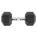 Hantele HEX PRO BLACK 10 KG HMS (1 gab.)