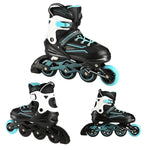 Skrituļslidas NA1169A TURQUOISE SIZE L(39-42) IN-LINE SKATES NILS EXTREME