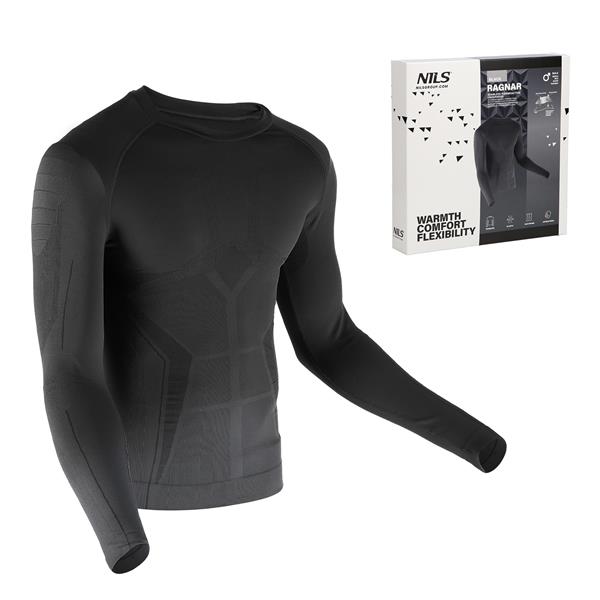 Termoveļa BTK0060 TOP THERMOACTIVE BLACK MEN'S 2XL/3XL RAGNAR NILS
