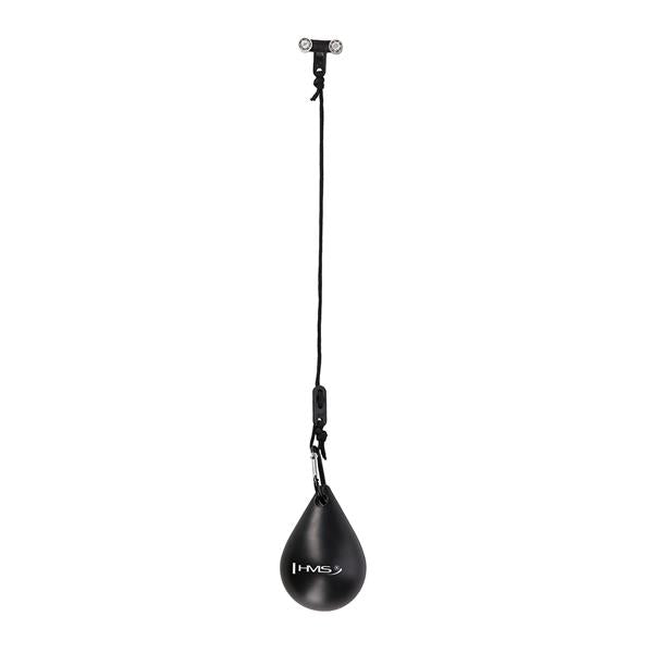 Vingrošanas aplis ar atsvaru HHW02 HULA HOP BLACK WITH WEIGHT HMS