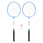 Badmintona komplekts NRZ001  BADMINTON SET 2 ROCKETS BLUE + SHUTTLECOCKS NILS