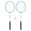 Badmintona komplekts NRZ001  BADMINTON SET 2 ROCKETS BLUE + SHUTTLECOCKS NILS