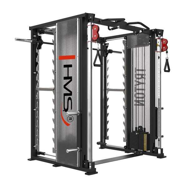 Trenažieris TRYTON SMITH MACHINE 3D WITH DOUBLE LIFT AND STACK COMMERCIAL HMS