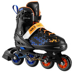 Skrituļslidas NH18190A IN-LINE SKATES/HOCKEY ICE SKATES SET 2IN1 BRAVE BLUE SIZE M(34-38) NILS EXTREME