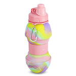 NC4102 Salokāma silikona pudele 700ml Rozā Nils