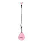 Vingrošanas aplis ar atsvaru HHW02 HULA HOP LIGHT PINK WITH WEIGHT HMS