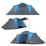 Telts NC6431 CAMPING TENT BLUE-GRAY HIGHLAND IV NILS CAMP