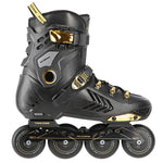 Skrituļslidas NA20002 BLACK-GOLD SIZE 35 SLALOM IN-LINE SKATES NILS EXTREME