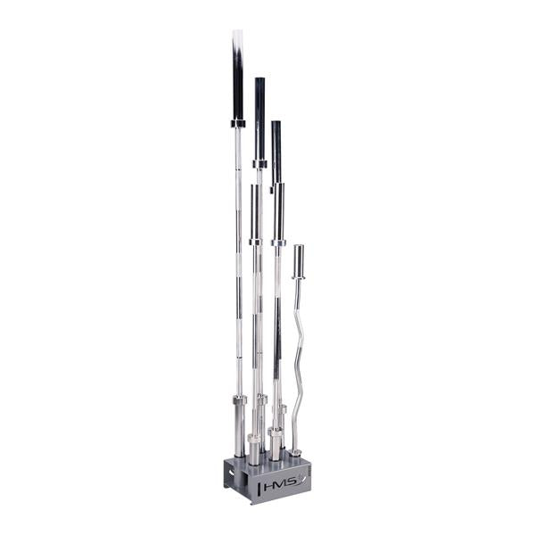 Statīvs svara stieņiem 6 gab. STR34 OLYMPIC BAR RACK COMMERCIAL HMS