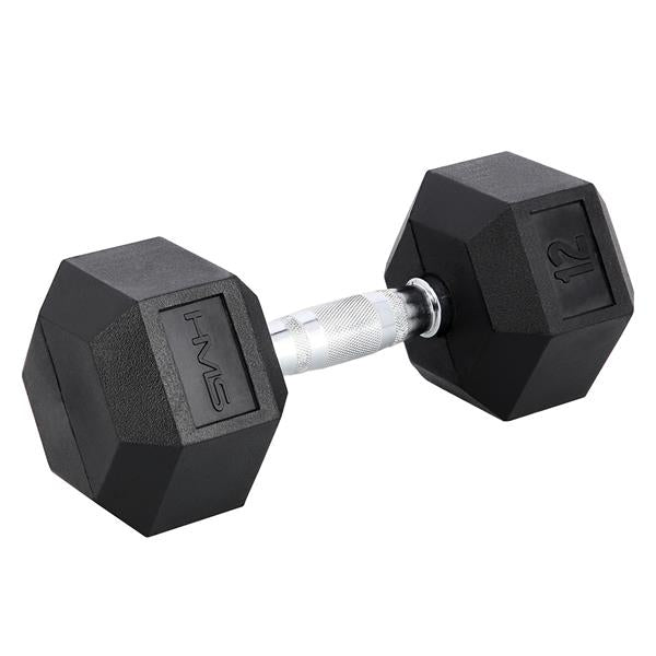 Hantele HEX PRO BLACK 12 KG HMS (1 gab.)