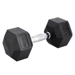 Hantele HEX PRO BLACK 12 KG HMS (1 gab.)