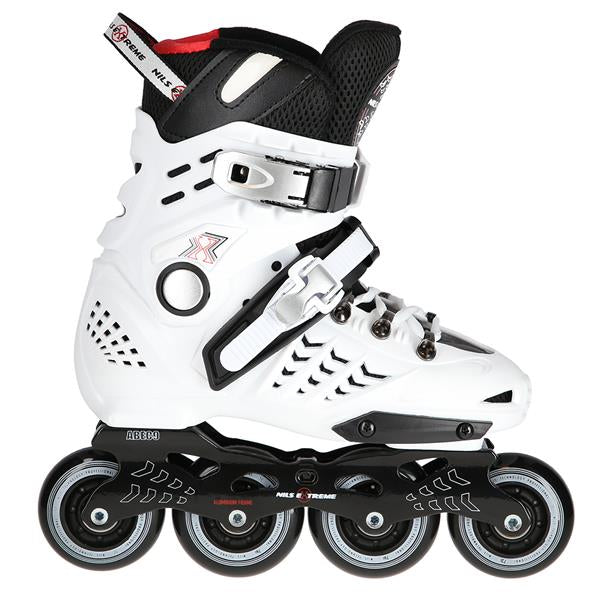Skrituļslidas NA20001 BALTAIS 42 IZMĒRA SLALOMA IN-LINE SKATES NILS EXTREME