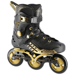 Skrituļslidas NA20006 BLACK-GOLD SIZE 35 SLALOM Skrituļslidas NILS EXTREME