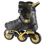 Skrituļslidas NA20006 BLACK-GOLD SIZE 36 SLALOM IN-LINE SKATES NILS EXTREME