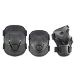 Ceļu un plaukstas sargi H110 SIZE XS BLACK PROTECTIVE PAD SET