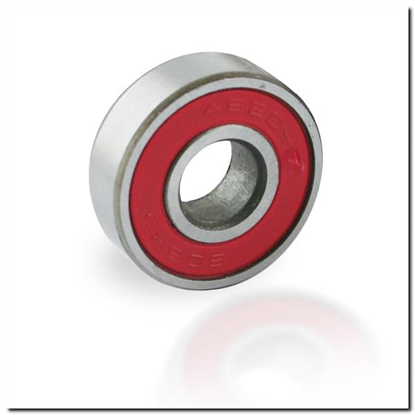 Gultņi ABEC7 RS RED CHROME BEARINGS 8 PCS. NILS EXTREME