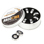 Gultņi ABEC-9 RS GRAPHIT CHROME BEARINGS 8 PCS. NILS EXTREME